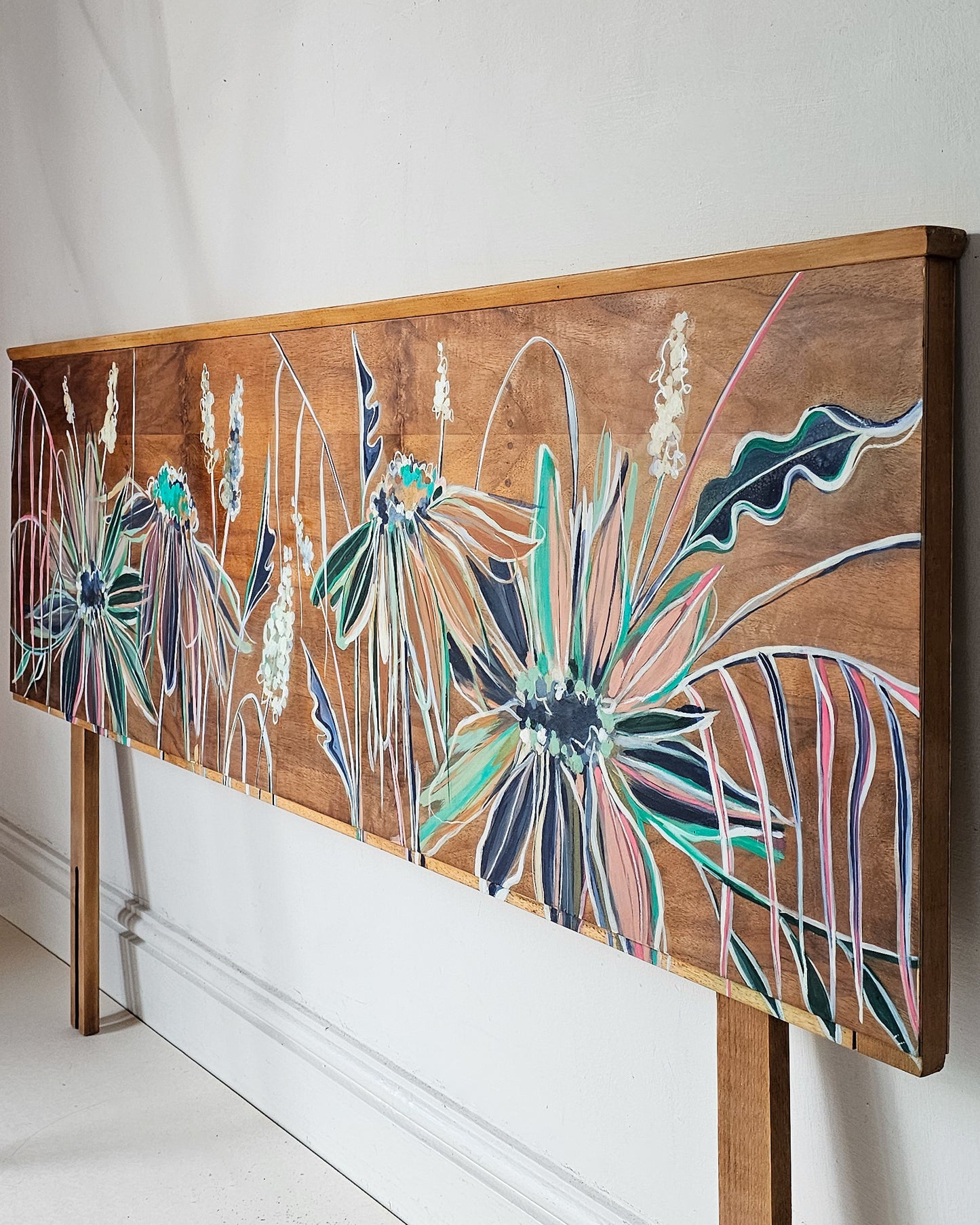 BBC1 Money for Nothing Floral Headboard Art Panel