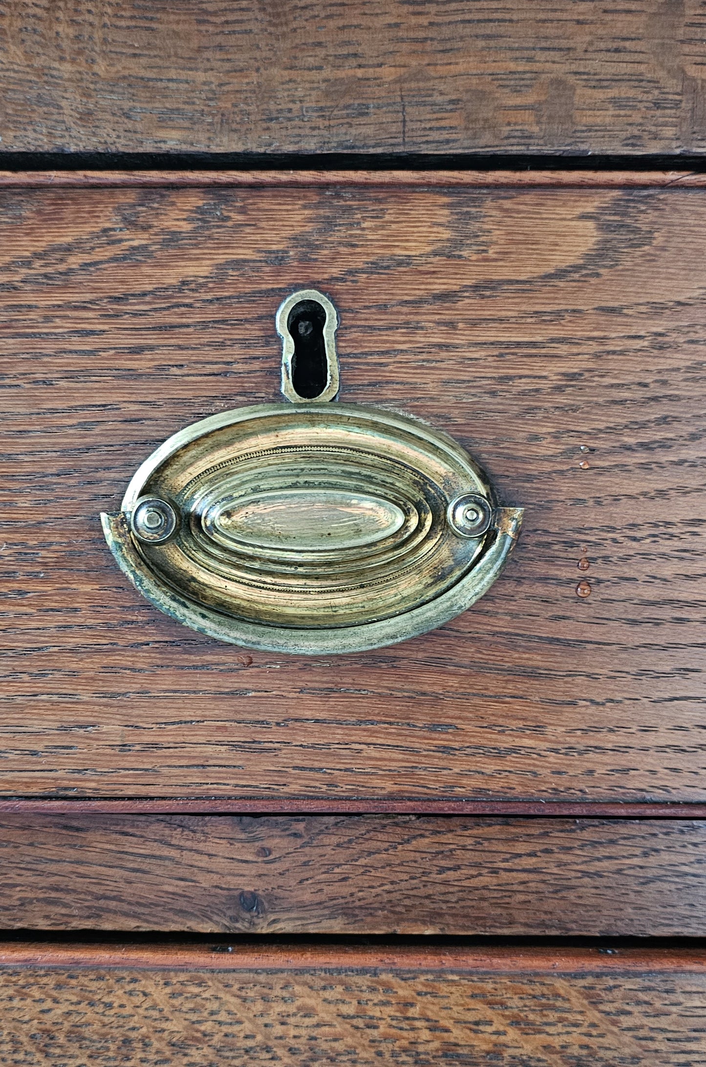 'The George' Antique Oak Chest of  Drawers