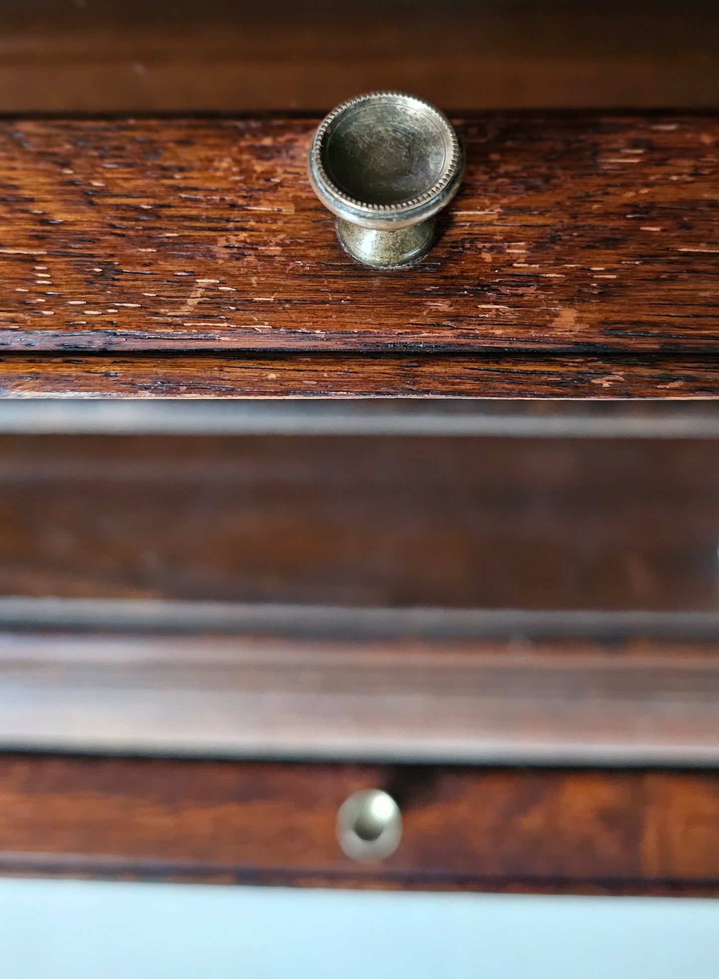 The Charles British Oak Antique Library Solicitors Bookcase Stacking Cabinet