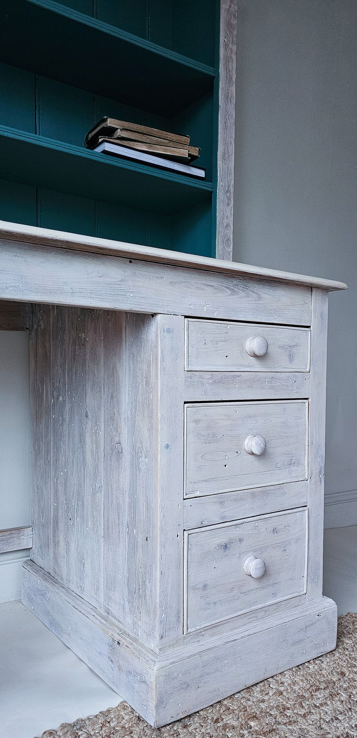 The Lauren Farmhouse Pine Desk