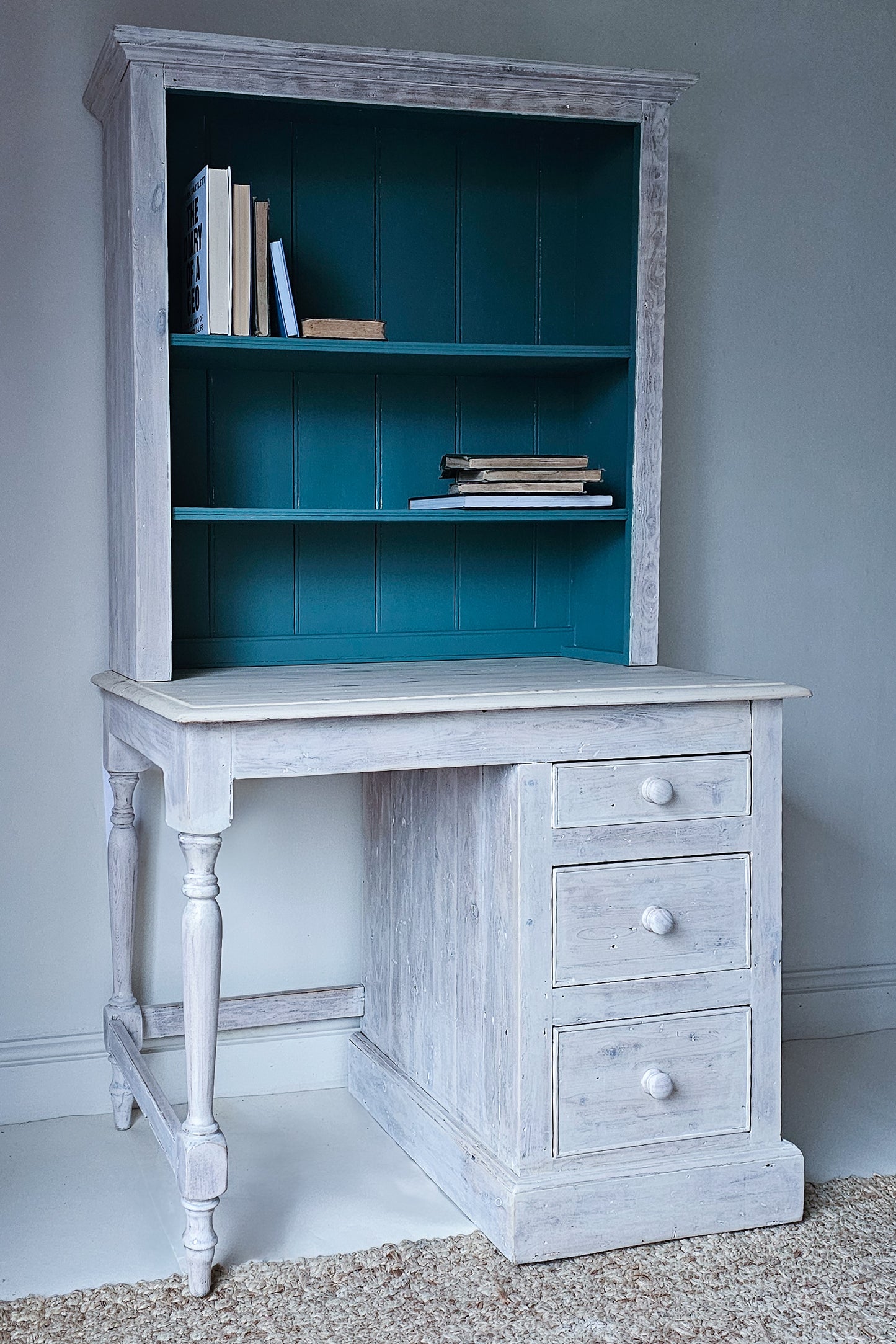 The Lauren Farmhouse Pine Desk