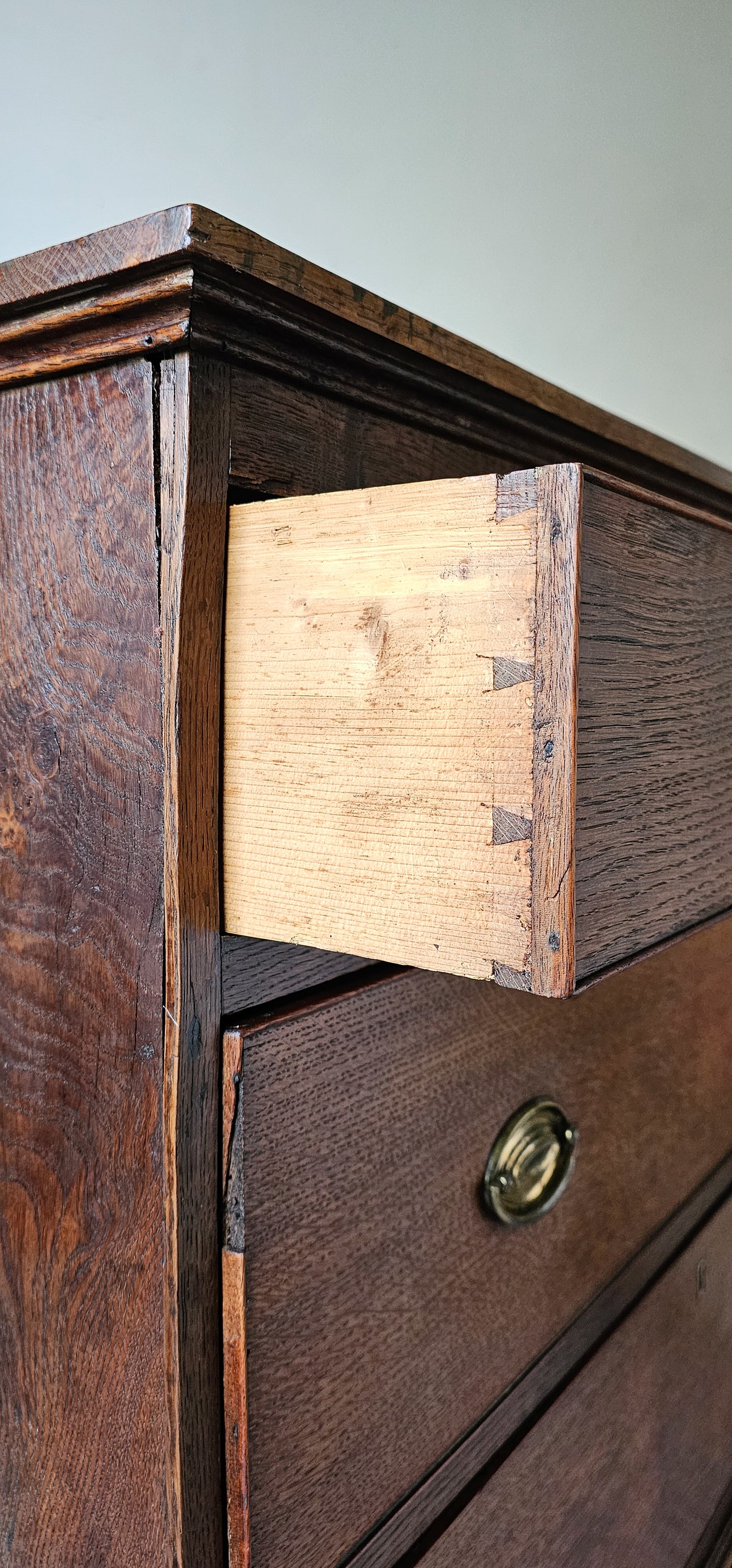 'The George' Antique Oak Chest of  Drawers