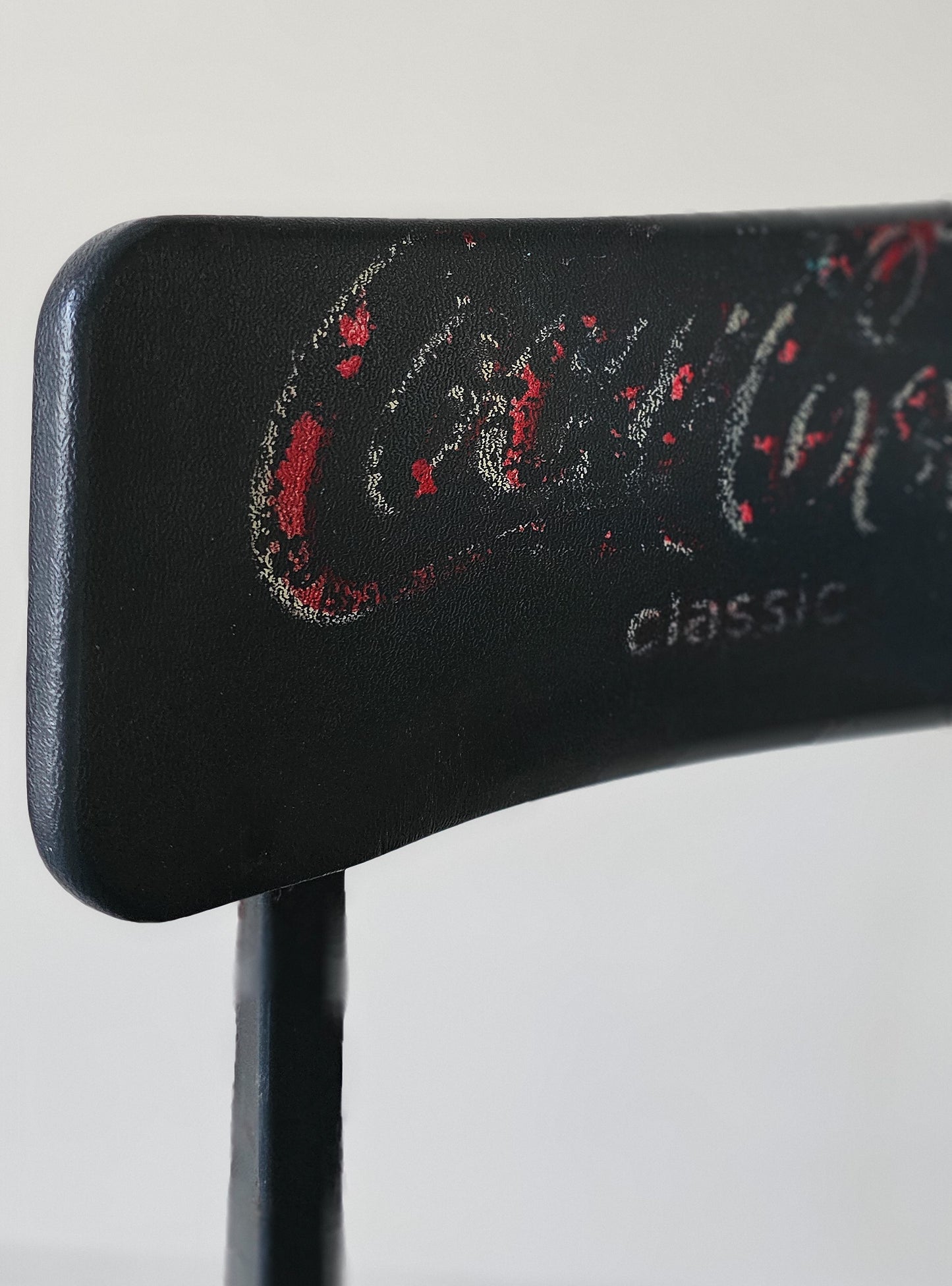 The Charlie Vintage Coca Cola Industrial Chair