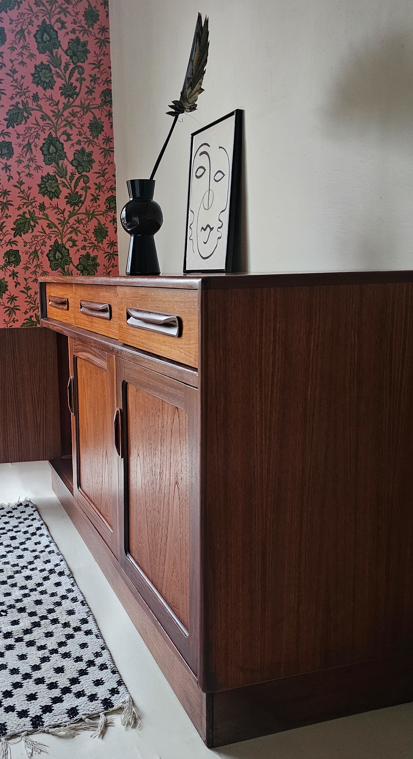 The Stanley G Plan Fresco Teak Sideboard