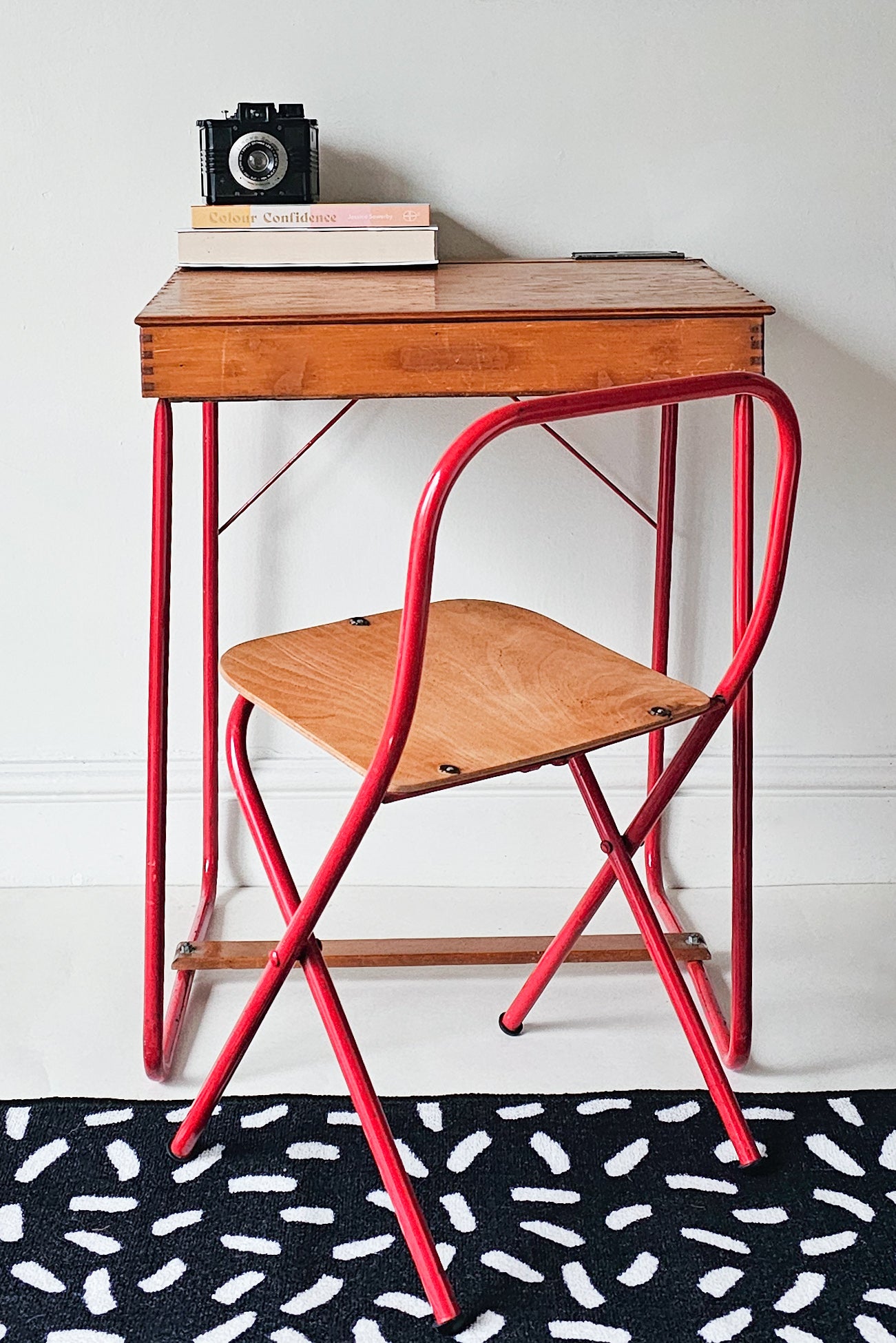 The Poppy Triang Vintage Childs Desk & Chair