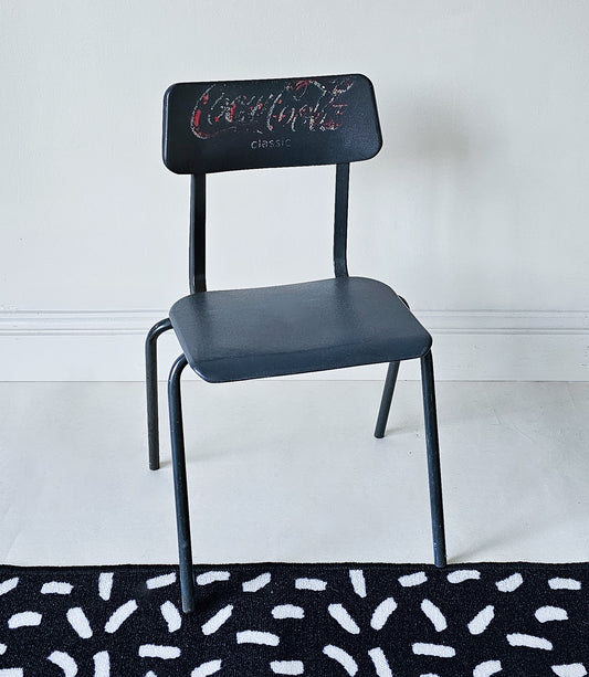 The Charlie Vintage Coca Cola Industrial Chair