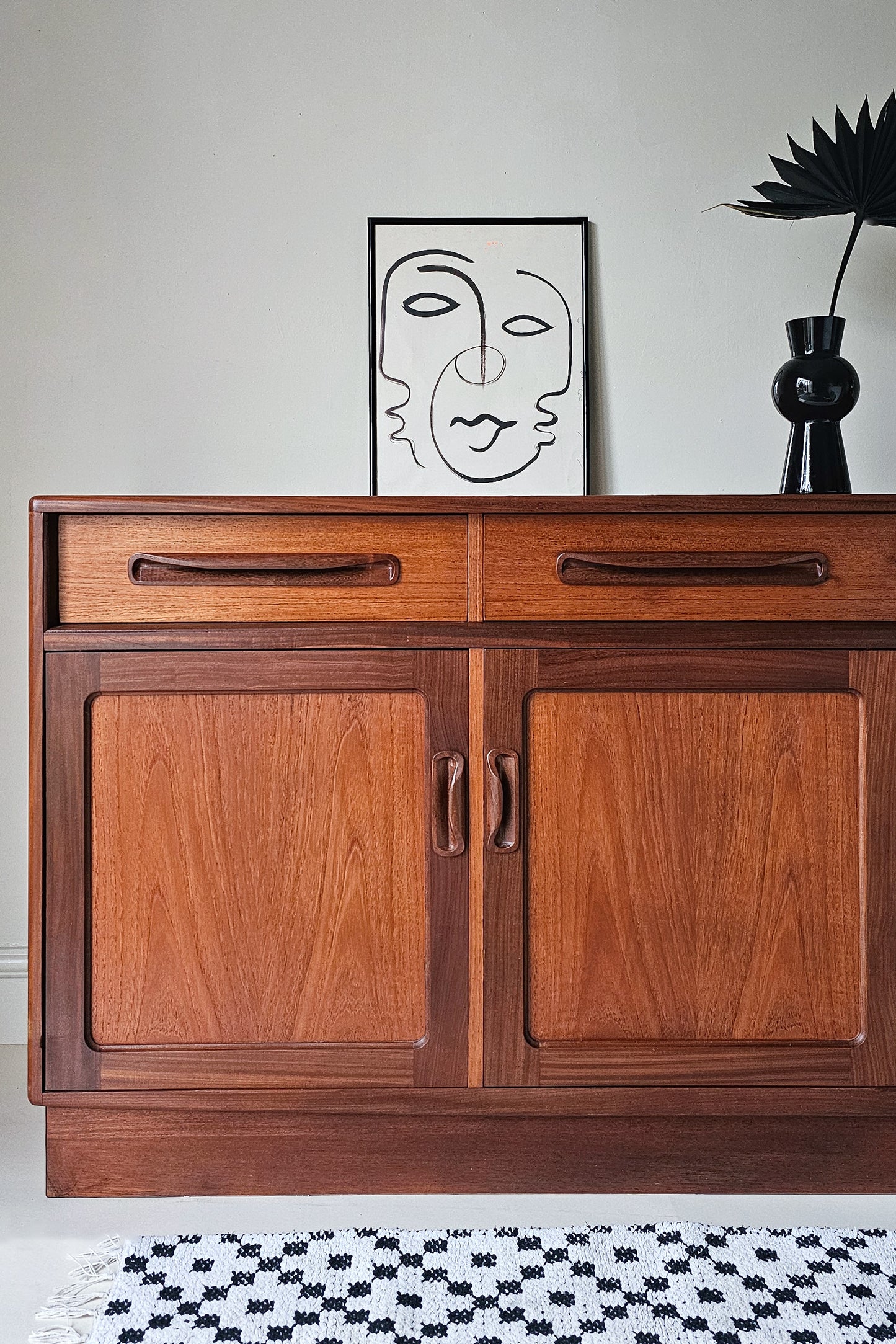 The Stanley G Plan Fresco Teak Sideboard