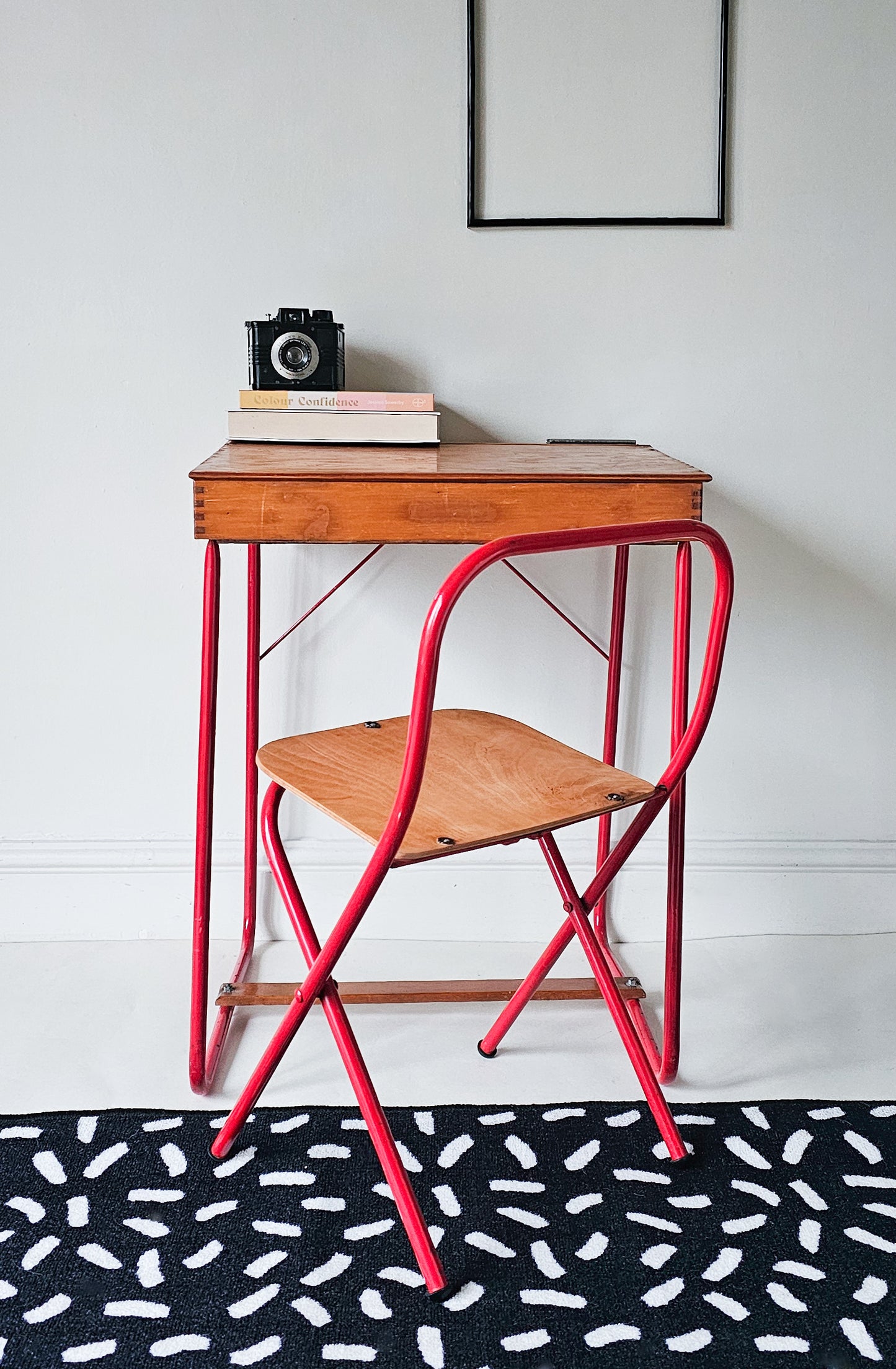 The Poppy Triang Vintage Childs Desk & Chair